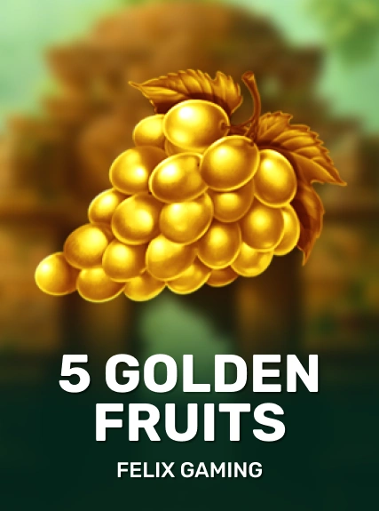 5 Golden Fruits game tile