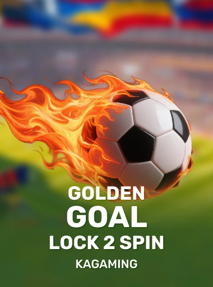 Golden Goal Lock 2 Spin game tile